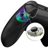 EXtremeRate Flexor Clicky Borracha Lateral Texturizada Diamante Kit de Batente de Gatilho para Xbox Series X S Punho Ergonômico Batente de Gatilho para