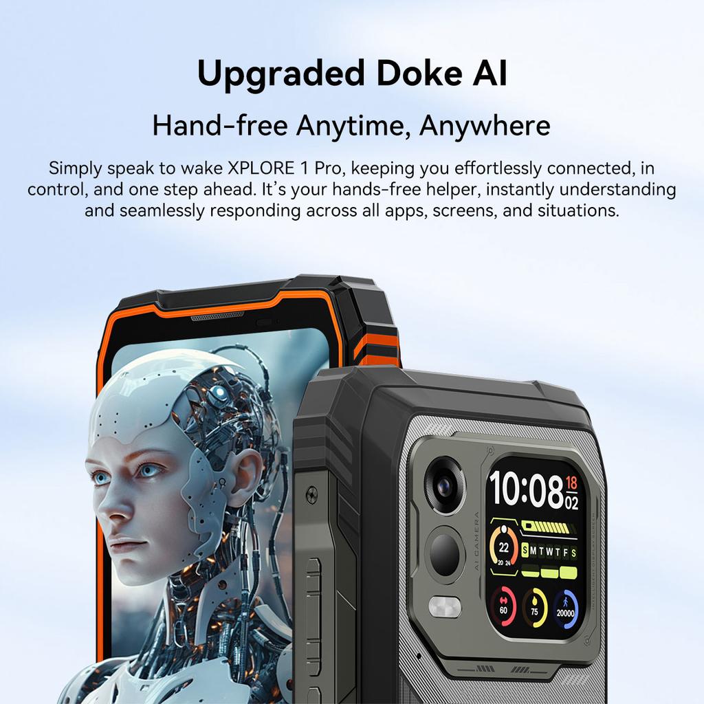 Blackview XPLORE 1 Pro 5G AI Smartphone de Exterior 48GB+512GB Cameră cu Imagini Termice Telefon Mobil