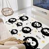 Imitation Cashmere Living Room Carpet Bedroom Bedside Blanket Household Room Floor Mat Thickened Sofa Tea Table Mat