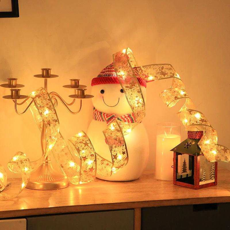 LED Ribbon String Lights for Christmas Tree & Holiday Decor