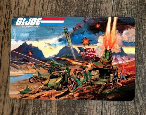 pcsA Real American Hero x Metal Wall Sign GI Joe Poster 20x30cm(7.8x11.8inch)