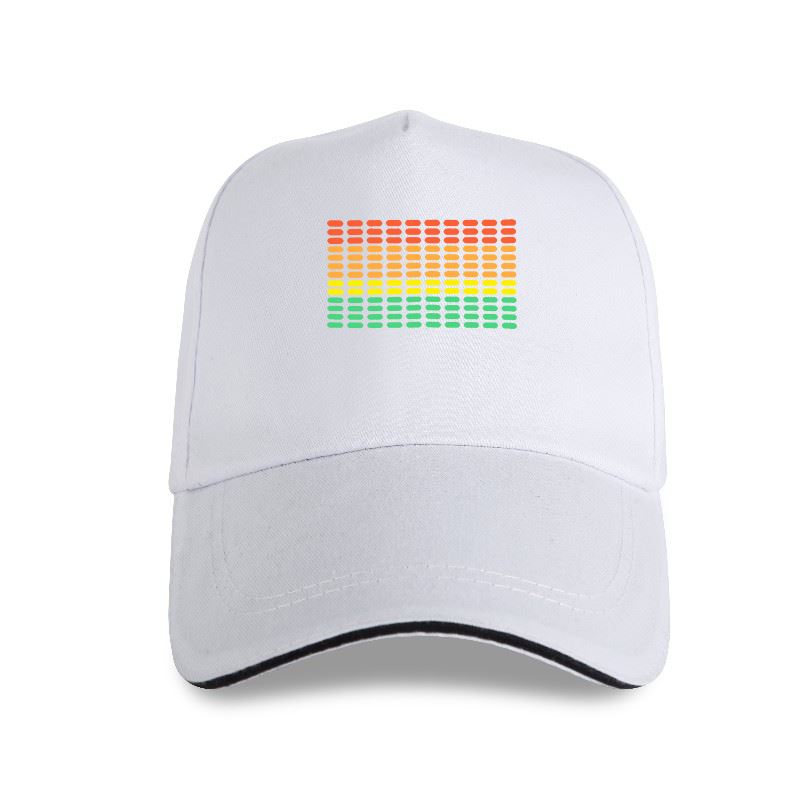 Neuer Mützenhut Heißer Verkauf Sound Active Equalizer EL Equalizer Licht nach oben und unten LED Blinkende Musik aktivierte LED-Baseballmütze