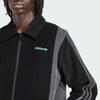 adidas Originals Solid Color Simple Polo Collar Long Sleeve Jacket Men Jacket JX3085
