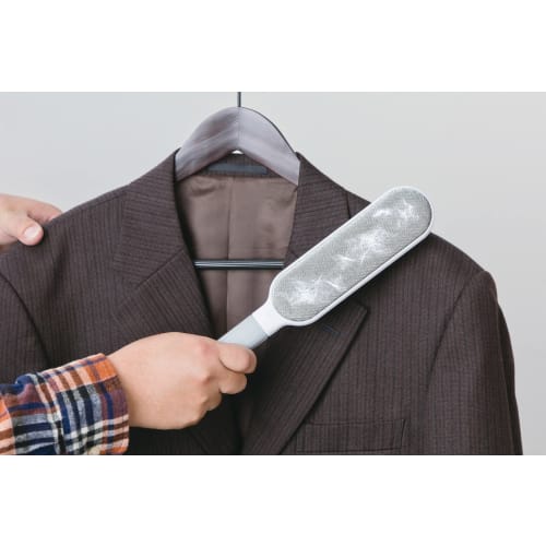 Takeda corporation [Cleaning/Dusting/Brush] Gray Dust Removal Brush Set (HTBS-GY) (Large: Approx. 7.5 X 5 X 33cm, Small: Approx. 6 X 3 X 13.5cm)