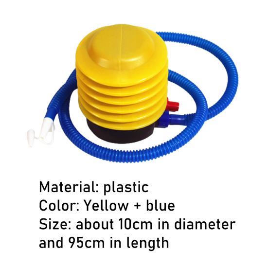 Air Pump Treadle Type Storage 4 Inch Portable Inflatable Foot Pump for Sports
