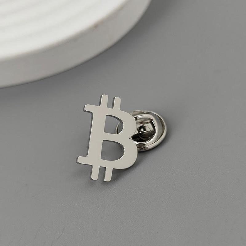 

Money Shaped Letter Brooch Cufflinks With A Light Luxurious Design 14k