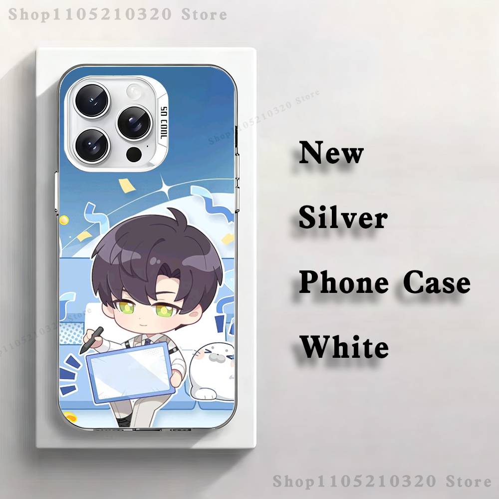 

Cute L-Love and D-Deepspace Phone Case For iPhone 17,16,15,14,13,12,11,Pro,Max,Plus,E,Air,Mini White Tpu Cover iPhone17promax