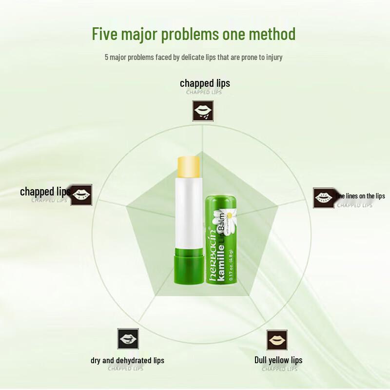 Herbacin Kamille 3-Piece Hand & Lip Care Set