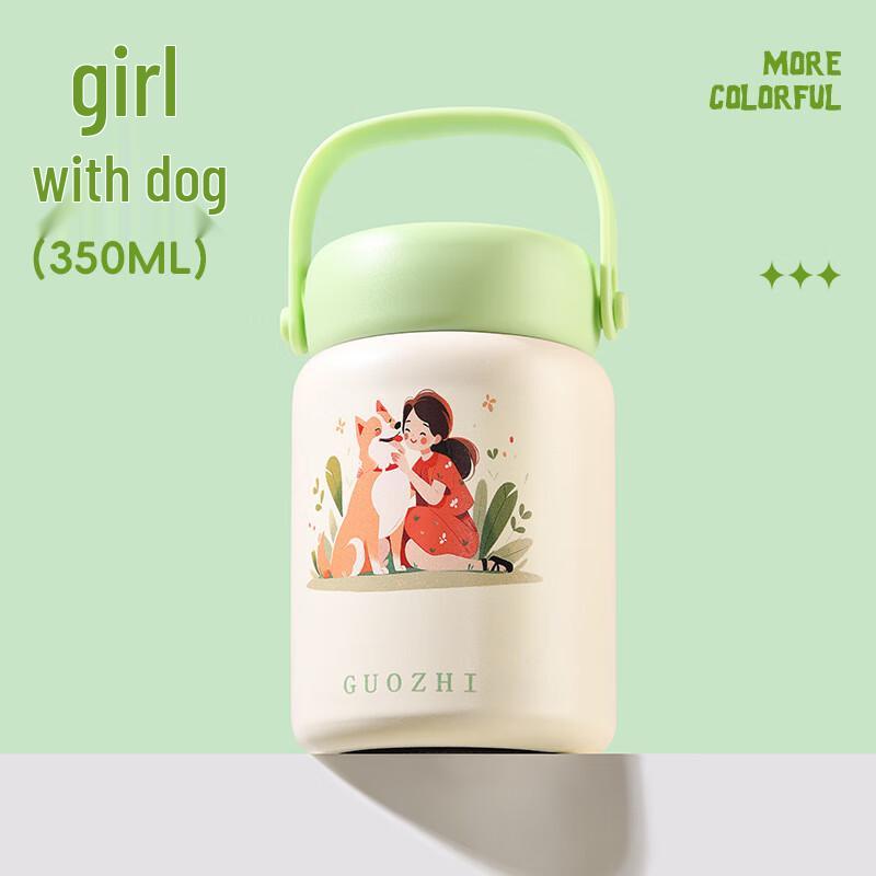 Shineki Mini Portable 316 Stainless Steel Vacuum Flask Set