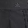 Adidas Originals Pure Color Lace Trim Sporty Casual Mini Skirt Women Bottoms Black IZ5002