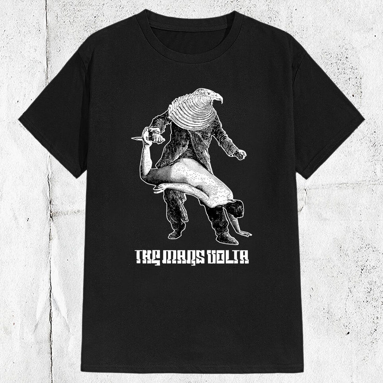 Футболка с изображением прогрессив-рок группы The Mars Volta 4XL