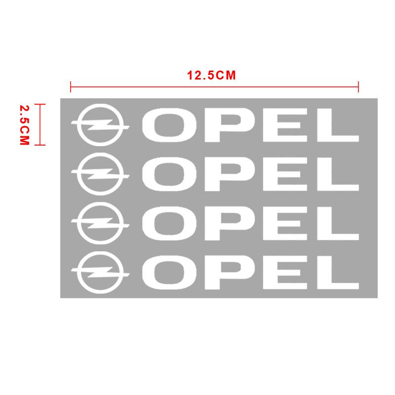 4 Stück Auto Türgriff Aufkleber Reifen Rückspiegel Aufkleber Für Opel Adam Ampera Corsa Insignia Karl Rocks-e Astra New Energy