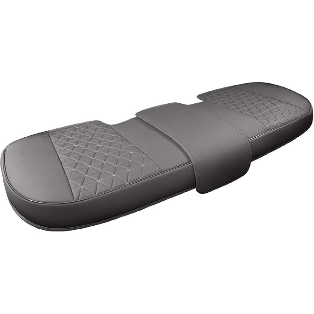 Black Panther Luxury Faux Leather Car Seat Cover Front Bottom Seat Cushion Cover, Anti-Slip And Wrap Around The Bottom, Fits 95% Of Vehicles - 1