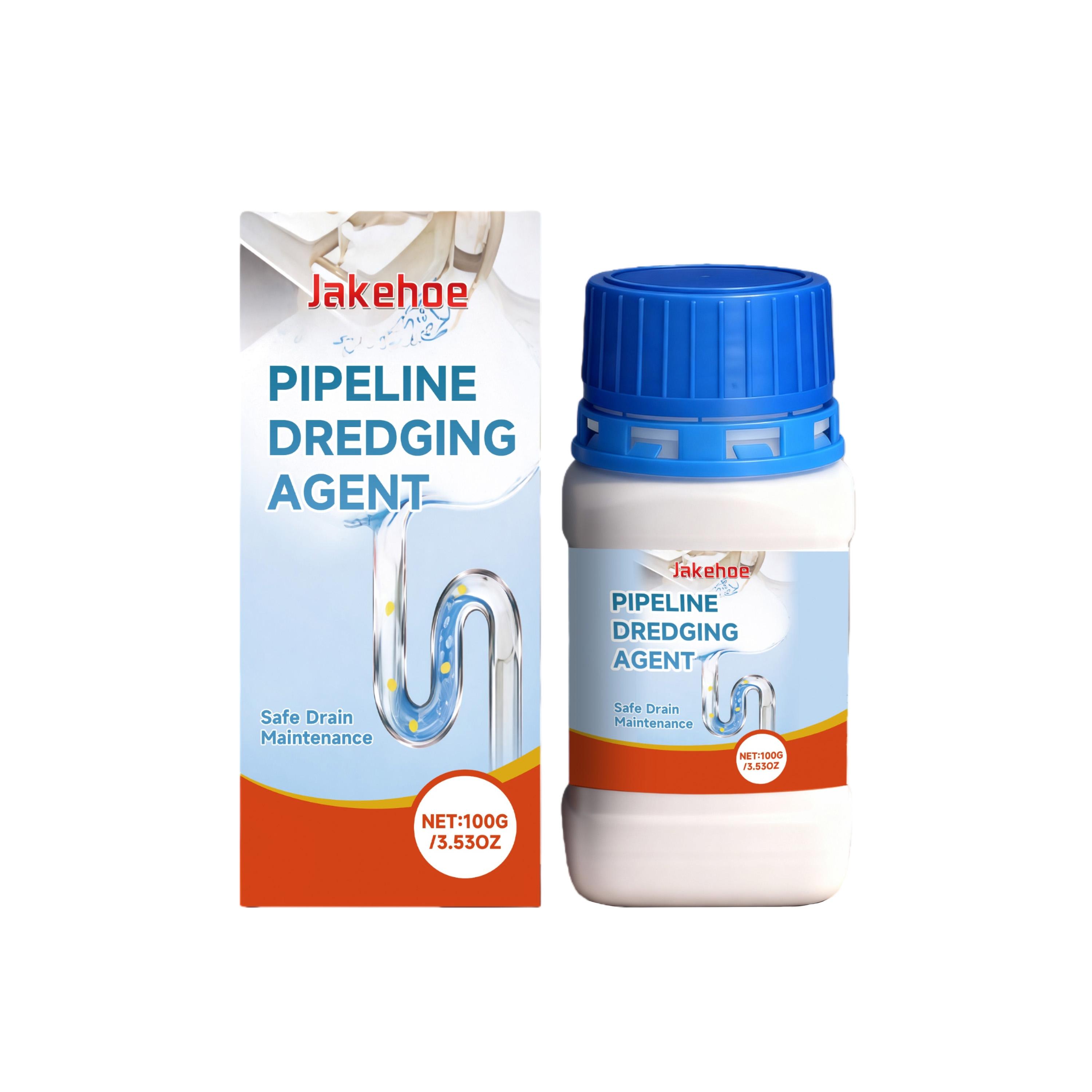 Powerful Kitchen Sink Sewer Cleaner Powder Fast Acting Drain Dredging Agent Bathroom Toilet Pipe Cleaning Hair Remover Unblocker 1PCS