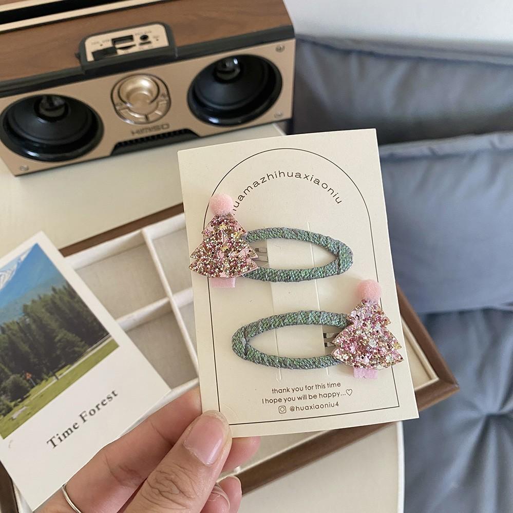 

Children s Headgear Broken Hair Clip Original Handmade Baby Hair Accessories Princess Pair Clip Girls Banghai Clip