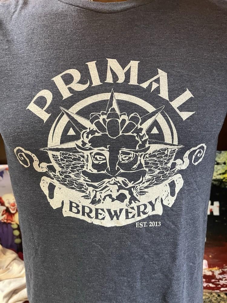 Primal Brewery Команда Primal Футболка M Микропивоварня Охотники за пивом Хантерсвилл Бельмонт NC Унисекс Футболка XL