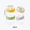 100ml Small Food Storage Box Moisture-Proof Dried Fruit Snack Sealed Jar Reusable Fridge Fruit Fresh Keeping Box Food Container