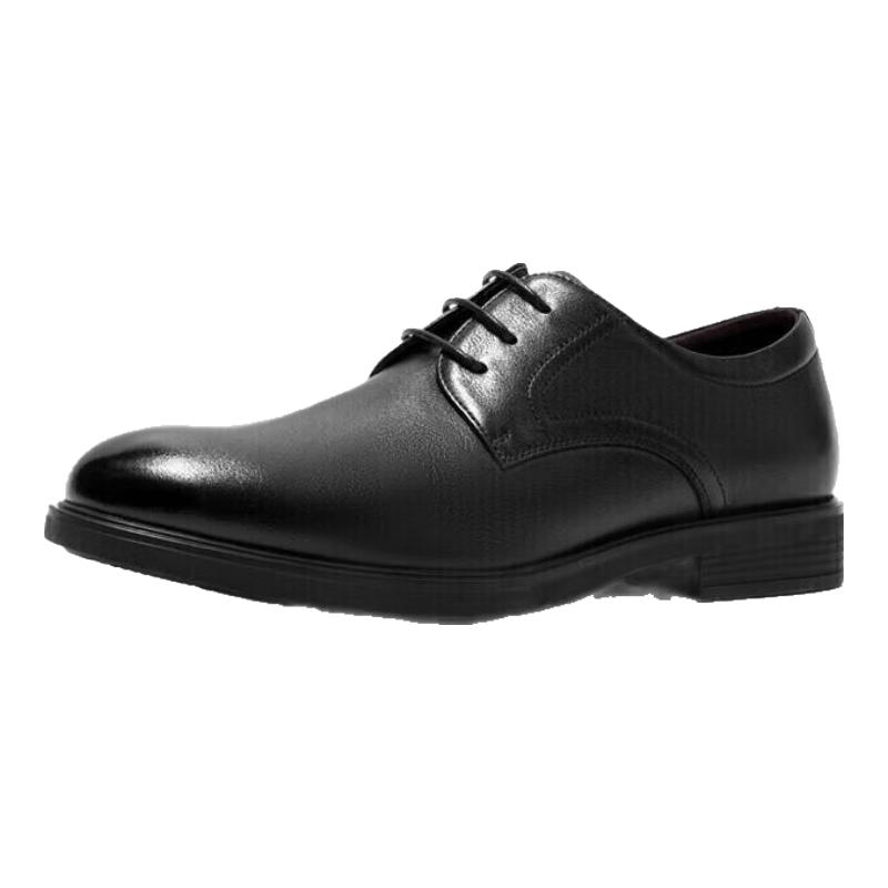 Aokang Men s British Style Business Formal Low-Cut Derby Shoes EU 42 чёрный