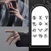 Waterproof Semi-Permanent Herbal Tattoo Stickers for Men & Women - Realistic, Long-Lasting European & American Designs