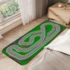 Modern Racing Track Mat - Machine Washable Entry Mat,Perfect Rugs for Living Room, Bedroom, Study, or Entryway Decor