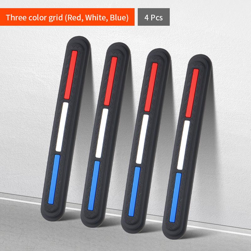 4 Stück Auto Rückspiegel Türschutz Kantenschutz Puffer Zierleiste Schutzleiste Auto Kratzschutzleiste