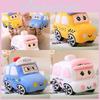 Soft And Fuzzy Stuffed Car Pillow Toy For Kids- Choose From Ambulance Taxi Or Police Car