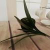 Artificial Plant Leaf Real Touch Phalaenopsis Orchid Plastic Leaves Fake Plant Green Leaf Decorative Green Plant Simulation Leaf