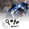 Motorcycle Steering Stabilizer Damper Mounting Bracket Kit Modification Accessories Replacement for YZFR1 2002 2017