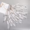 White Feather Hairband Ethnic Headbands Festival Wedding Hair Hoop for Girl