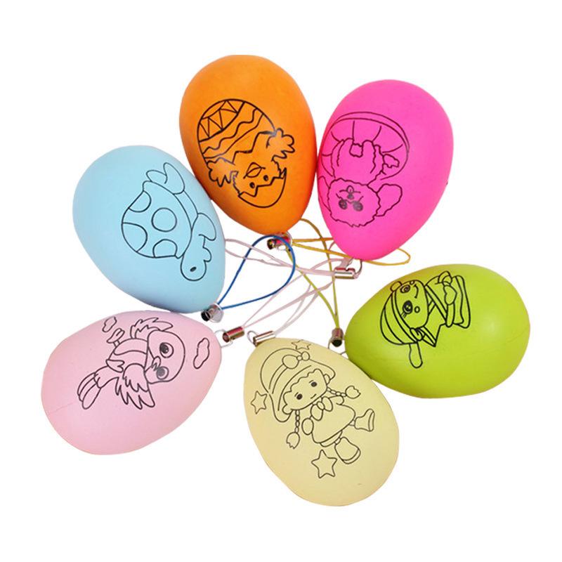 DIY Educational Easter Egg Painting Kit for Toddlers and Students - Creative Craft Toy Gift