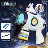 Bubble Gun Rocket Soap Spaceman Bubbles Machine Christmas Gift Gun Shape Automatic Blower with Light Pomperos Toys for Kids