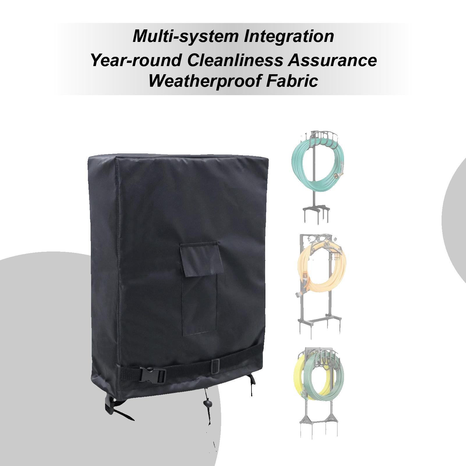 Garden Hose Holder Cover Hose Holder Protector Heavy Duty Pipe Protection With Pocket Storage Hose Reel Hanger Cover CN