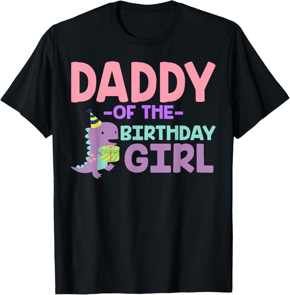 Family T-Shirt Mama Saurus Daddy Saurus Dad Dinosaur Birthday Family Matching T-Shirt Kawayi Custom T-Shirt Ropa Hombre