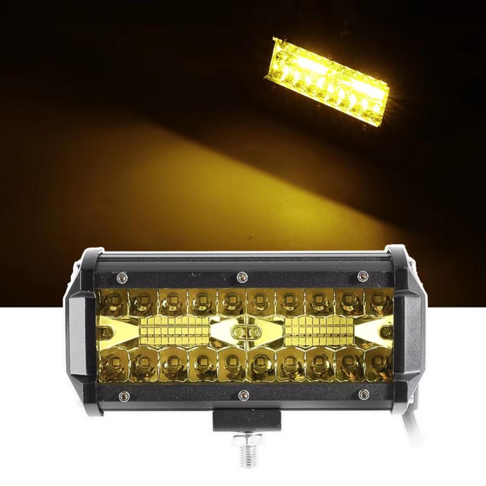 120W LED Light Bar with 8000 Lumens Output IP67 Waterproof Work Light for Trucks SUVs Motorcycles ATVs and Boats