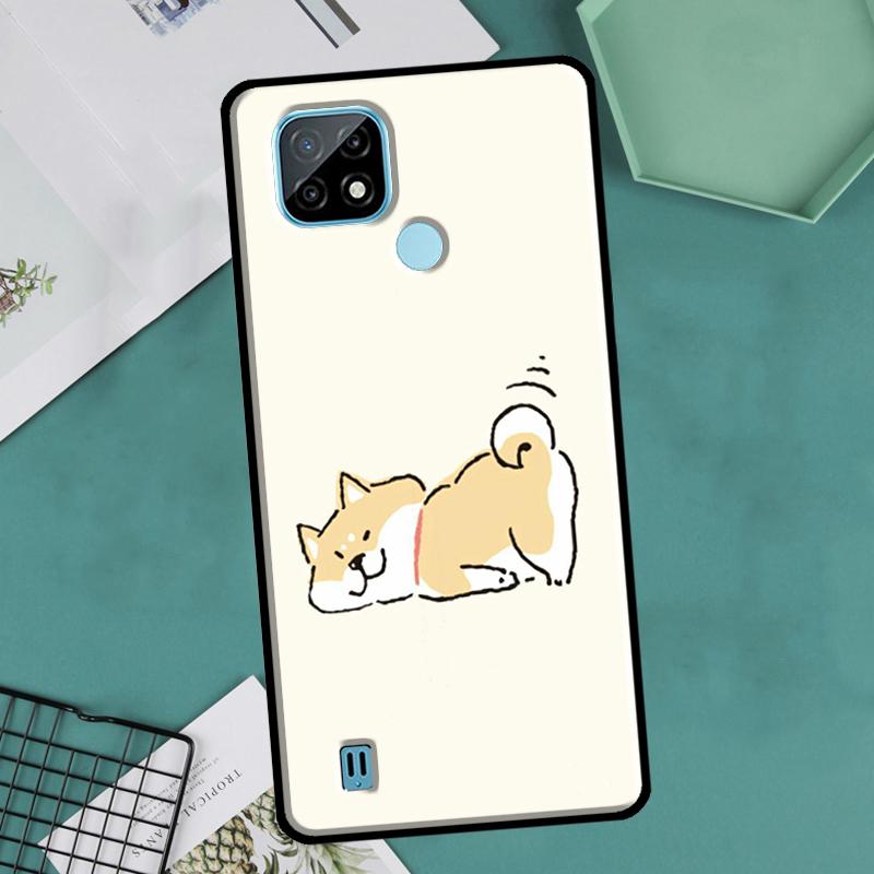 Cute Shiba Inu For OnePlus 10 Pro 9 Pro 8T 9R Nord2 Case For Realme 9 8 Pro 8i 9i C35 GT Neo 2 3 Master