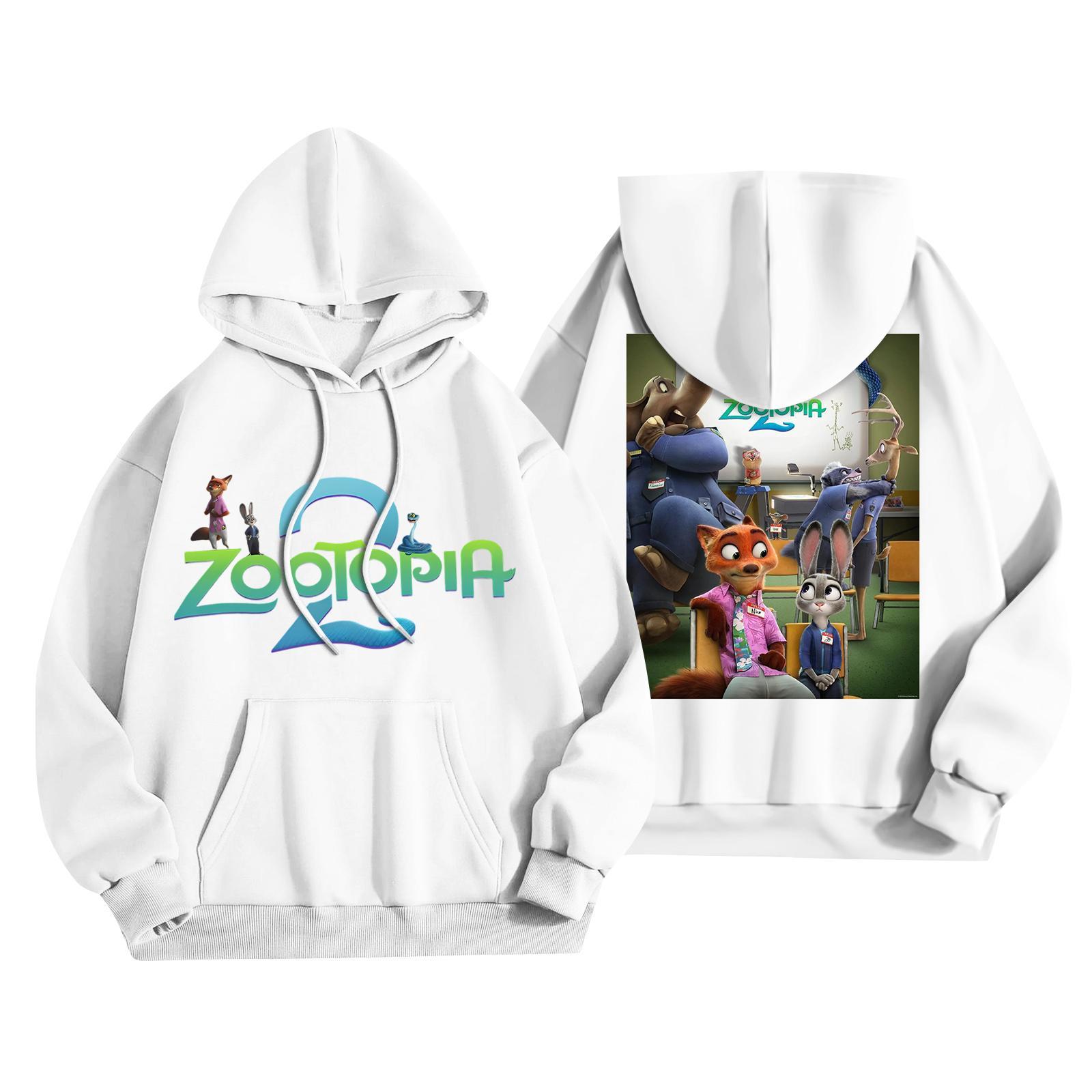 

Children s Fashionable Casual Long-Sleeved Cartoon Print Hooded Sweatshirt 160