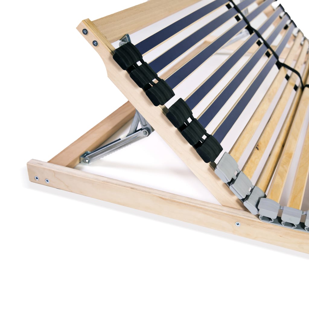 Vidaxl Stelaż Do Łóżka Z 42 Listwami, 7 Stref, 100 X 200 Cm