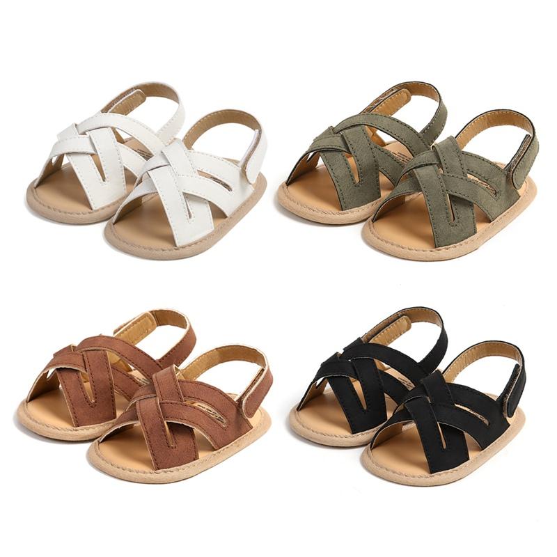 

Infant Baby Sandals Summer Flat Anti-slip Shoes 12