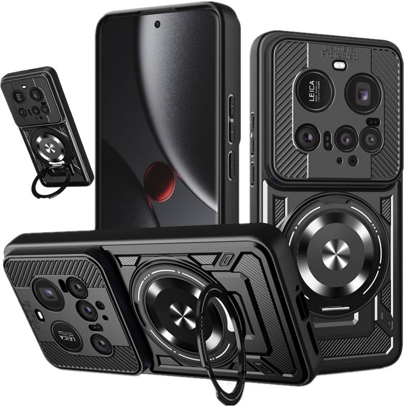 Heavy Duty Armor Case For Xiaomi 15 Ultra Mi 14 Ultra Protective Cover Ring Stand Holder Shockproof Fundas Coque Capa