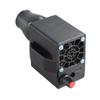High Speed 16000RPM Barbecue Fan With Type C 5V3A & DC5.5x2.1mm12V2A Input Use for Outdoor Cooking Charcoal Grill