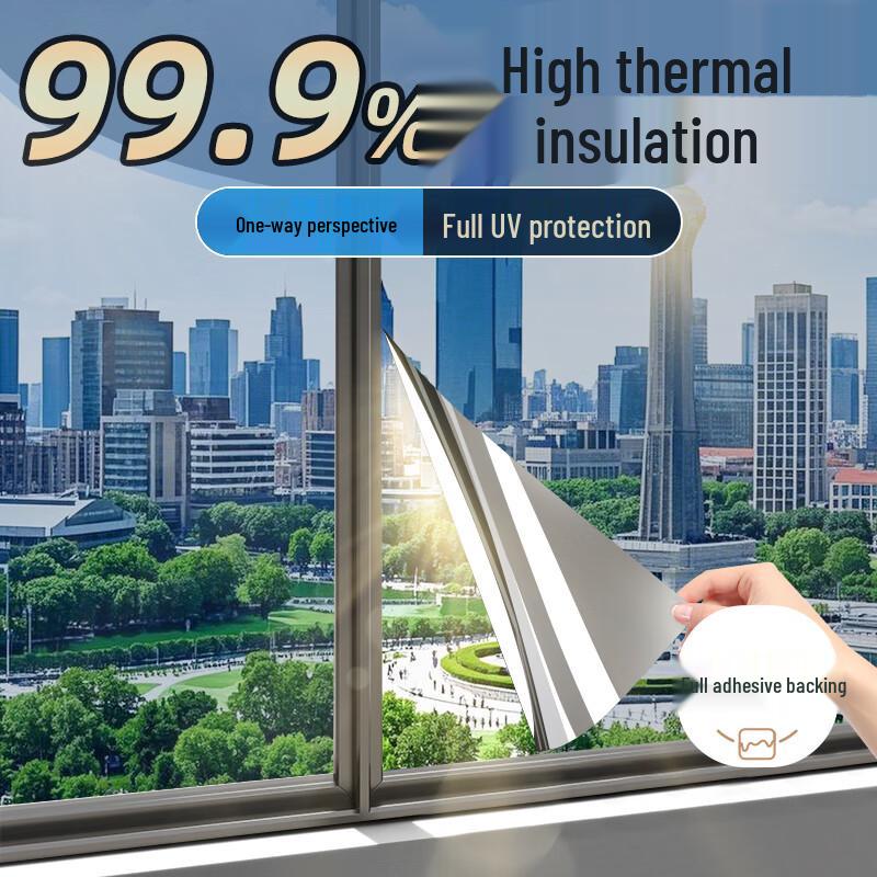 One-Way Vision Privacy Sunscreen Window Film