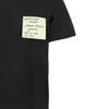 Balenciaga SS23 Label Crew Neck Straight Fit Casual Short Sleeved T Shirt Women's Black 745019TOVD51055