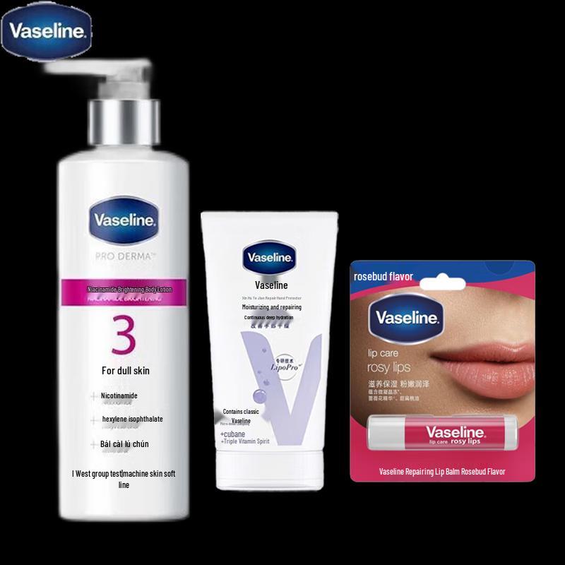 

Vaseline Skincare Essentials 3-Piece Set