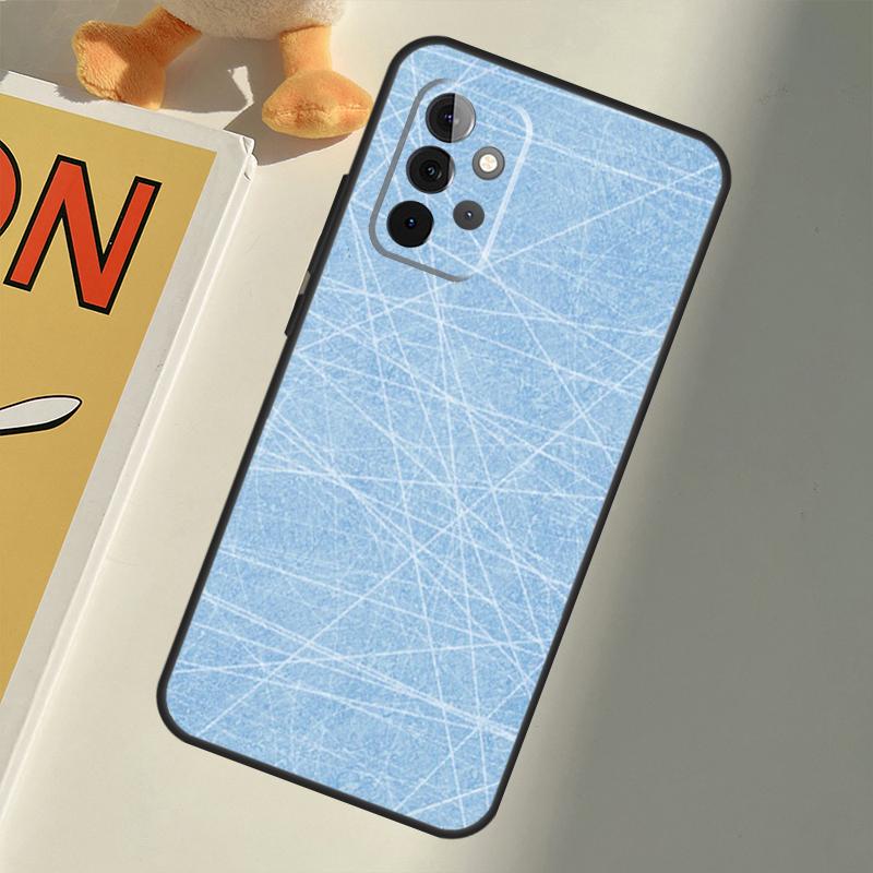Ice Hockey Rink Sport For Samsung Galaxy A22 A52 A32 A54 A14 A16 A26 A36 A56 A55 A35 A05 A06 A15 A53 A33 A13 Case