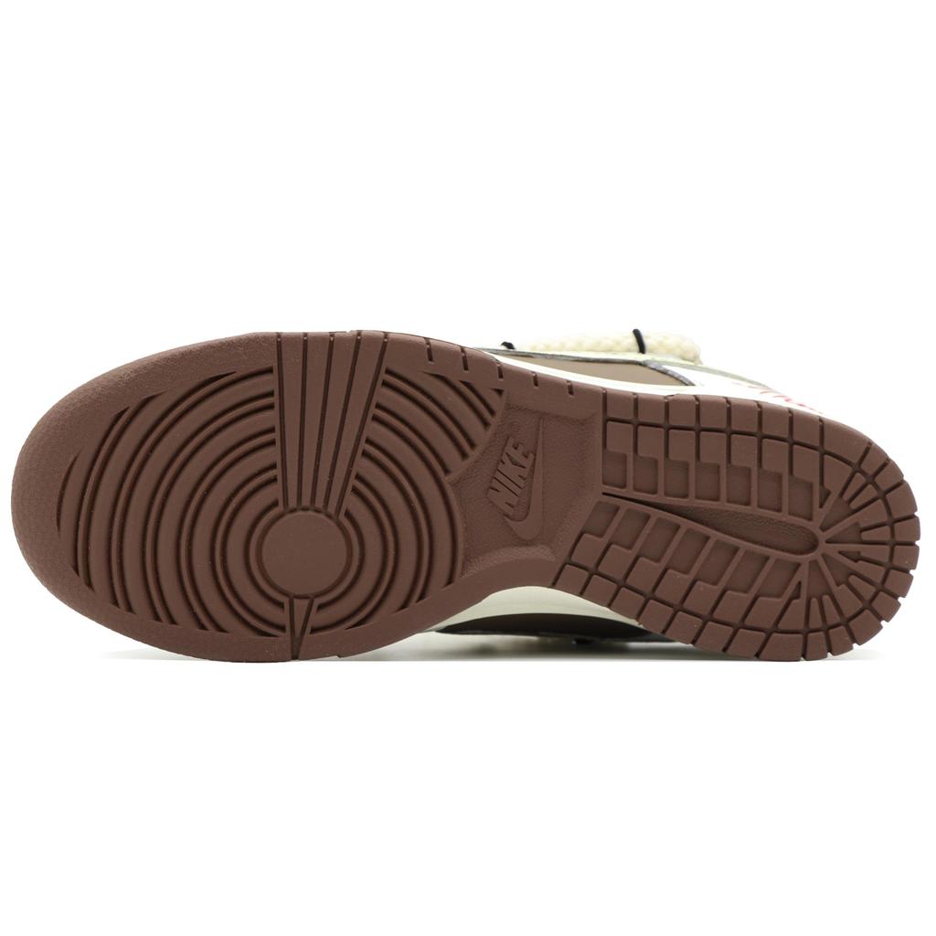 Nike Dunk Low Top Skateboard Shoes Women's White Brown DD1503-124(Team57-)