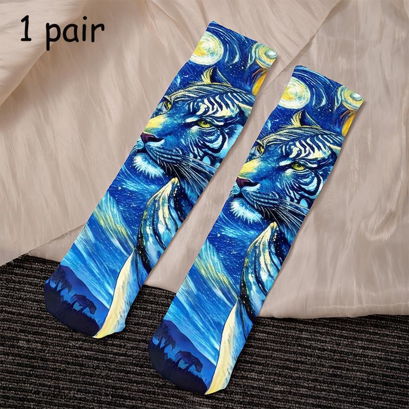 Funny Animal Socks Cat Dog Socks for Men Women Teens Christmas Gift Adult Women Men Teens Gag White Elephant Gifts