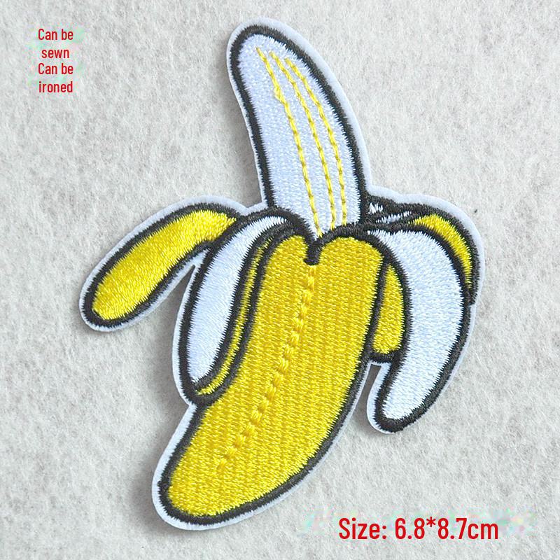 Cartoon Embroidery Patch Set for Clothing: Jeans, Down Jackets, and Repair