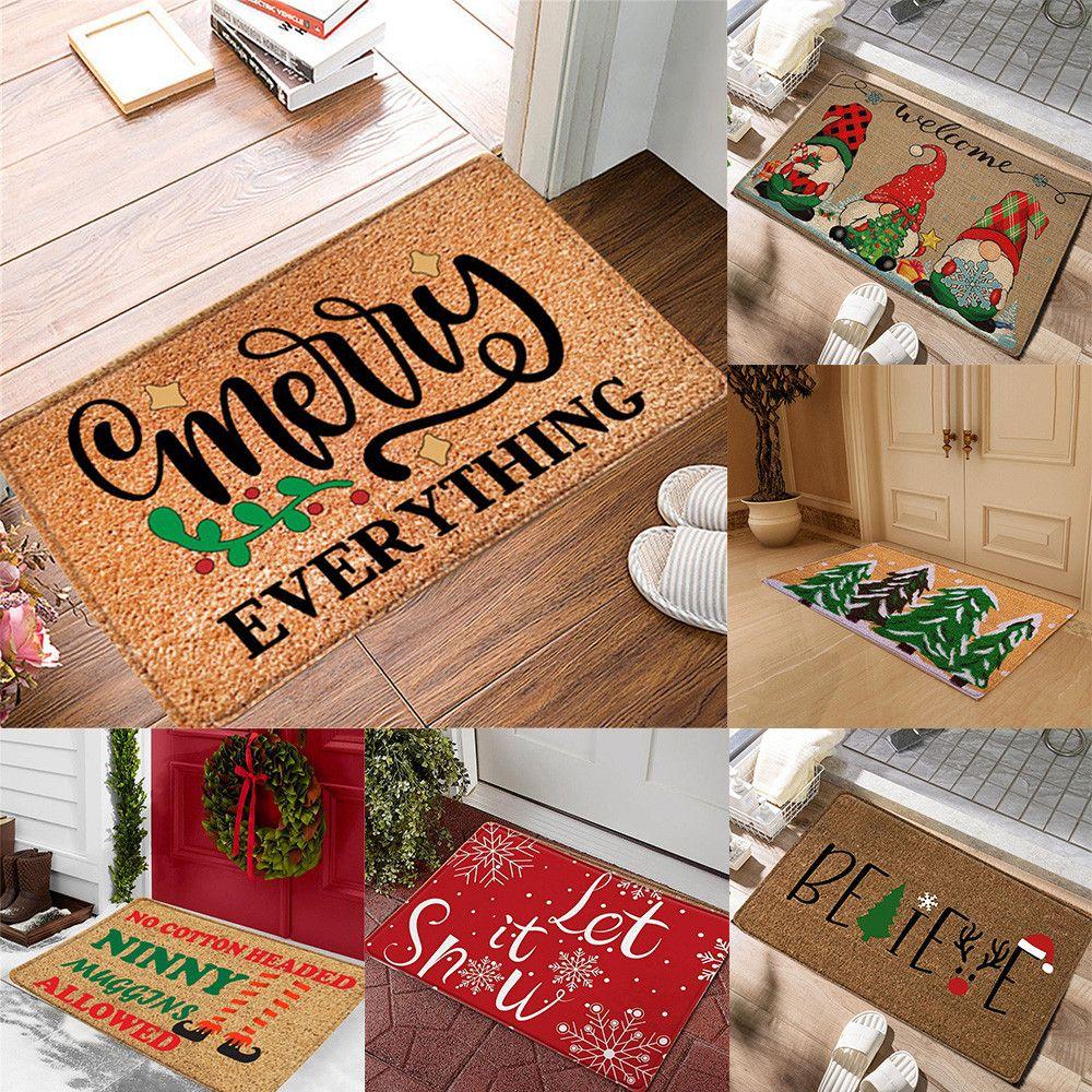Indoor Outdoor Sofa Kitchen Bedroom Front Door Carpet Bedside Mat Door Mat Christmas Blanket