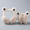 Design Solid Color Frog Bear Ear Women Ear Muff Korean Style  Ear-flap Children Ear Cover Plush