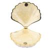 Trinket Box Metal Sea  Figurine with Rhinestone Decor Jewelry Display Holder for Ear s   Necklace